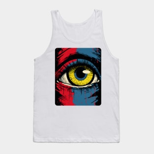 Surrealistic Eye #2 - Comic Book Art Tank Top